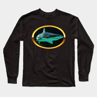 Gold Ring Shark Long Sleeve T-Shirt